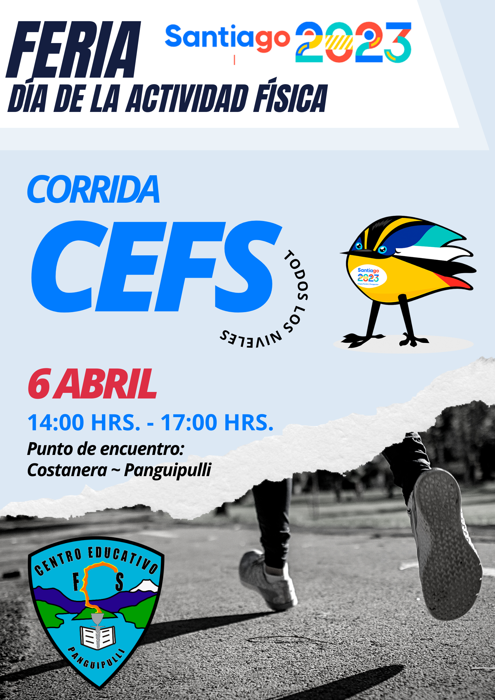 Poster Corrida CEFS Feria